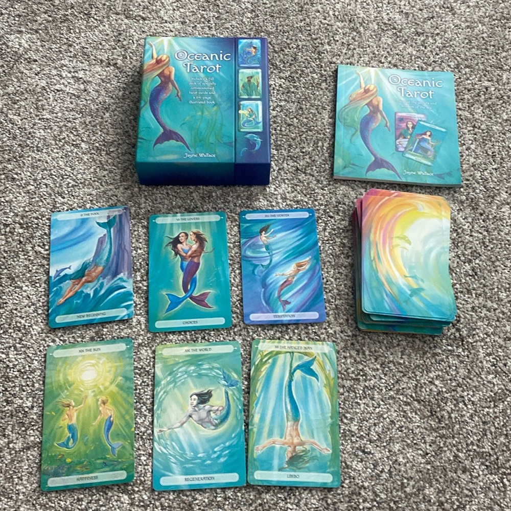 Oceanic Tarot Card Deck